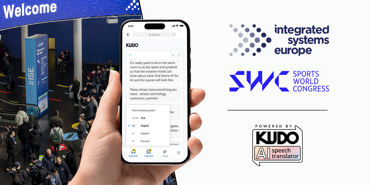 ISE and Sports World Congress 2025 to be accessible in multiple languages with KUDO