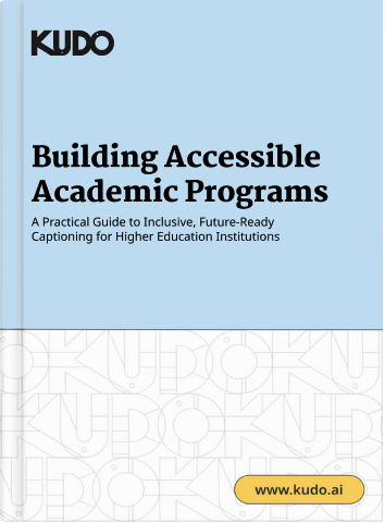 Building Accessible Academic Programs