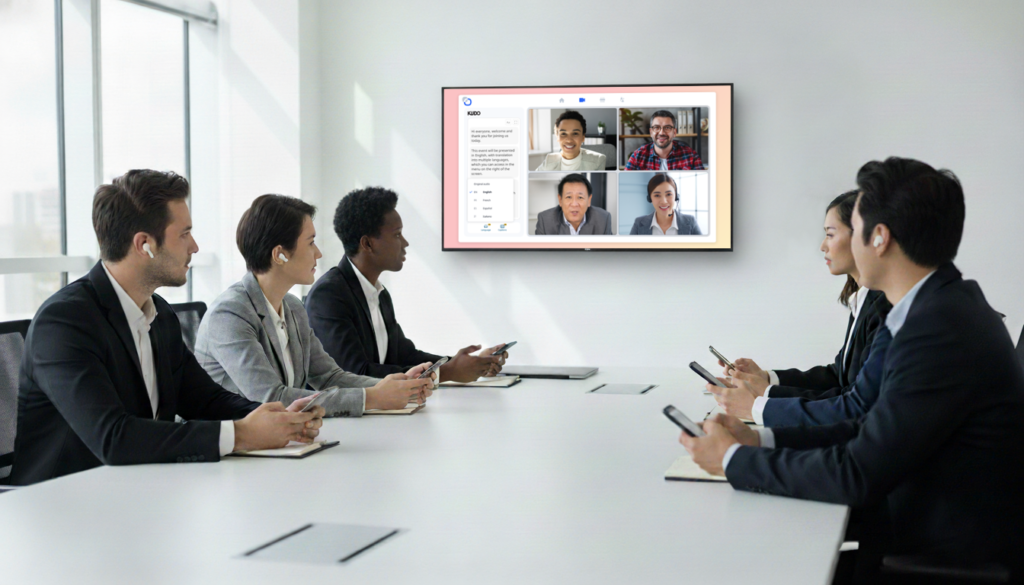 Advancing global multilingual communication for internal meetings