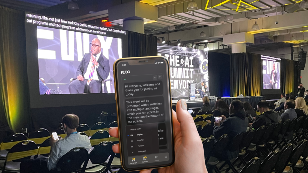 Advancing global multilingual communication in live events